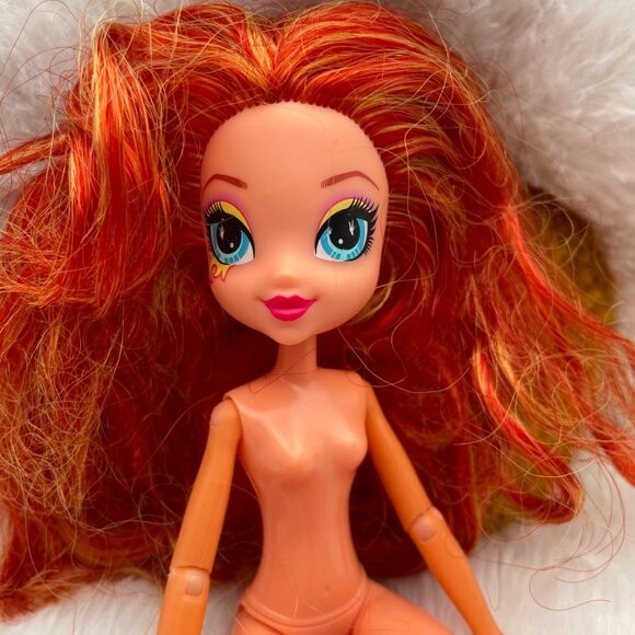 My Little Pony (MLP) Equestria Girls Sunset Shimmer Doll 9" Nude (406TO) - Picture 2 of 11